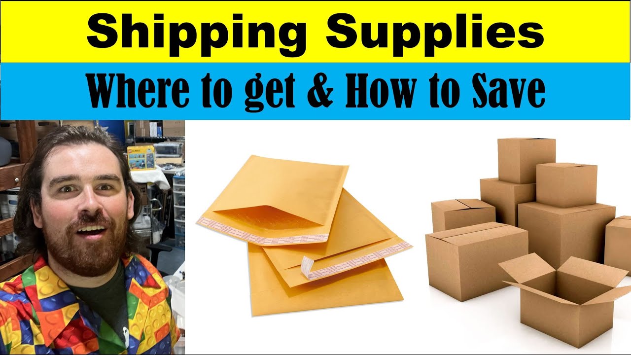 Where to Buy Shipping Supplies - Cheapest Ways - Episode 014