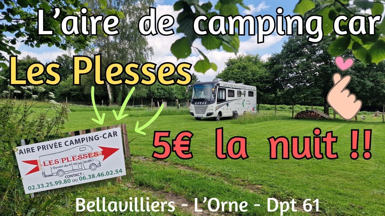 L'aire de camping car 