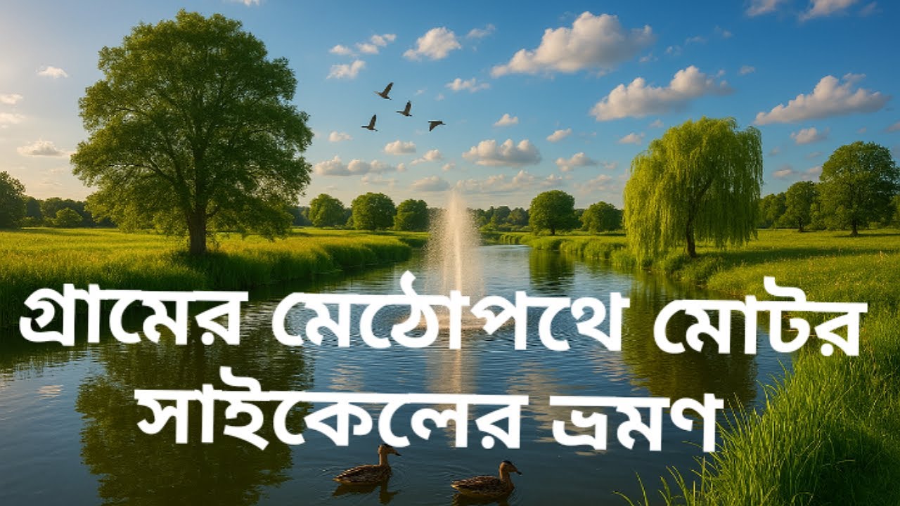 গ্রামের মেঠোপথে মোটরসাইকেলের ভ্রমণ | A Motorcycle Tour of Village Methpaths