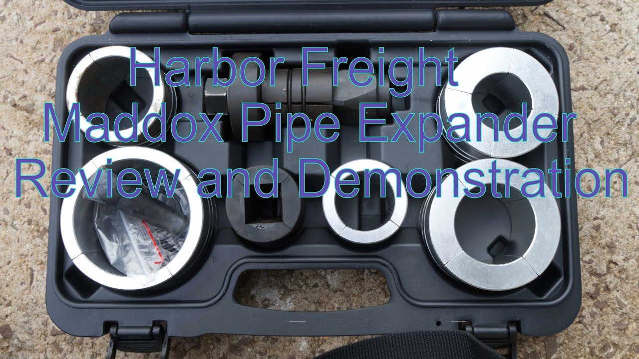 Расширитель труб Maddox от Harbor Freight: распаковка, демонстрация и обзор адаптеров в комплекте