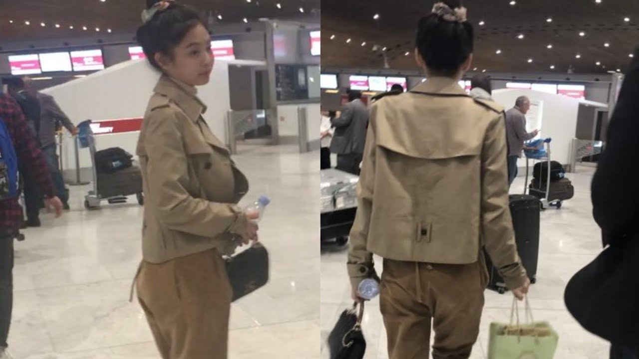 BLACKPINK Jennie was spotted at Paris-Charles de Gaulle Airport, Back to Seoul