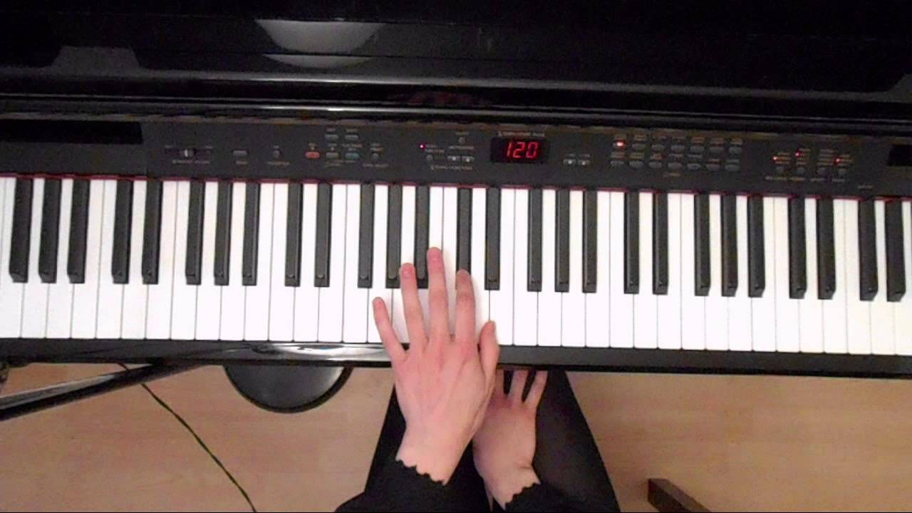 Online Piano Lessons: C Sharp Minor Arpeggio - Left Hand