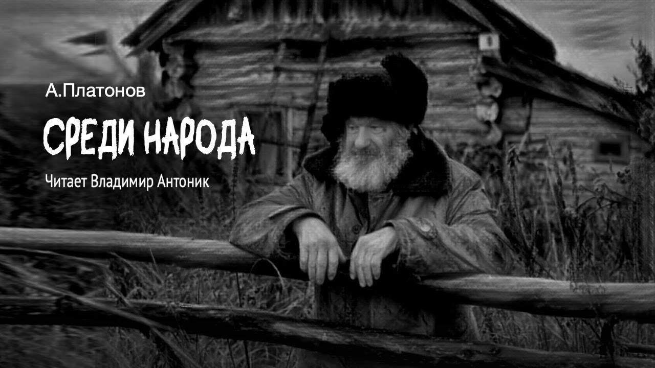 «Среди народа». Андрей Платонов. Аудиокнига. Читает Владимир Антоник