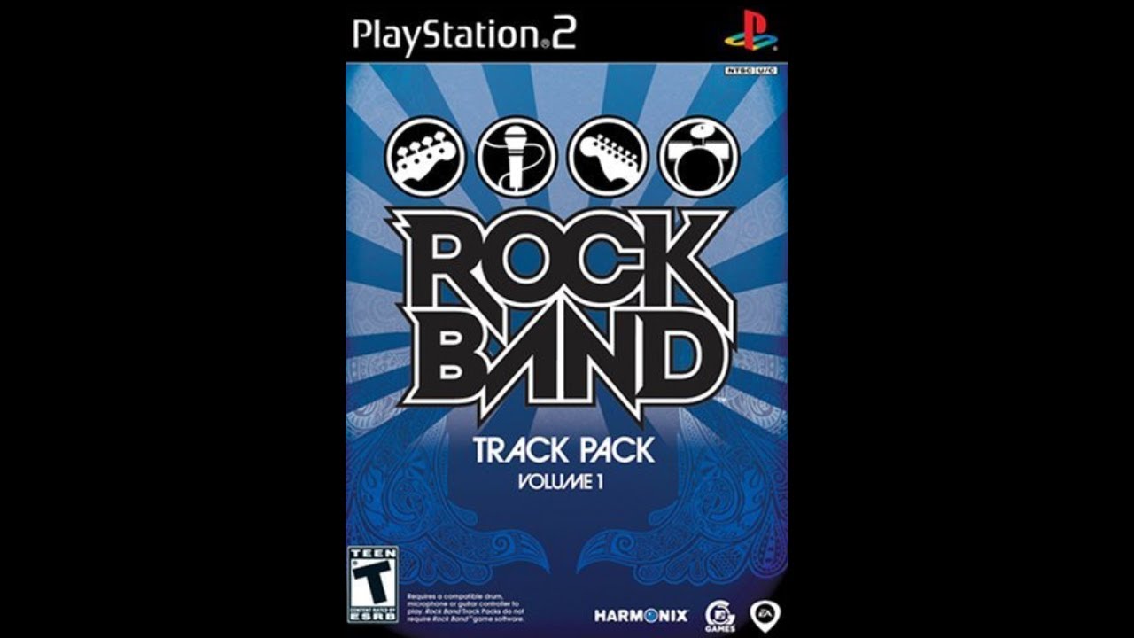 RockBand Track Pack Volume 1 tour mode: stage 1 (medium PS2)