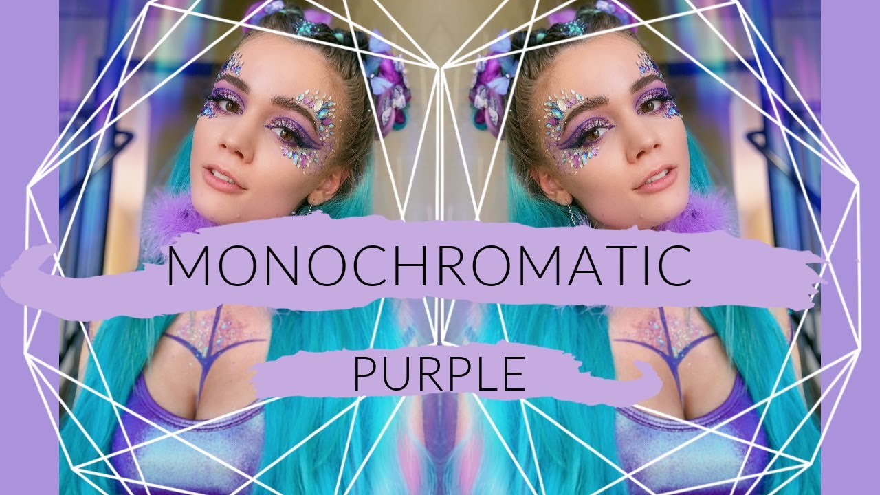 PURPLE RAVE LOOK | Makeup Tutorial