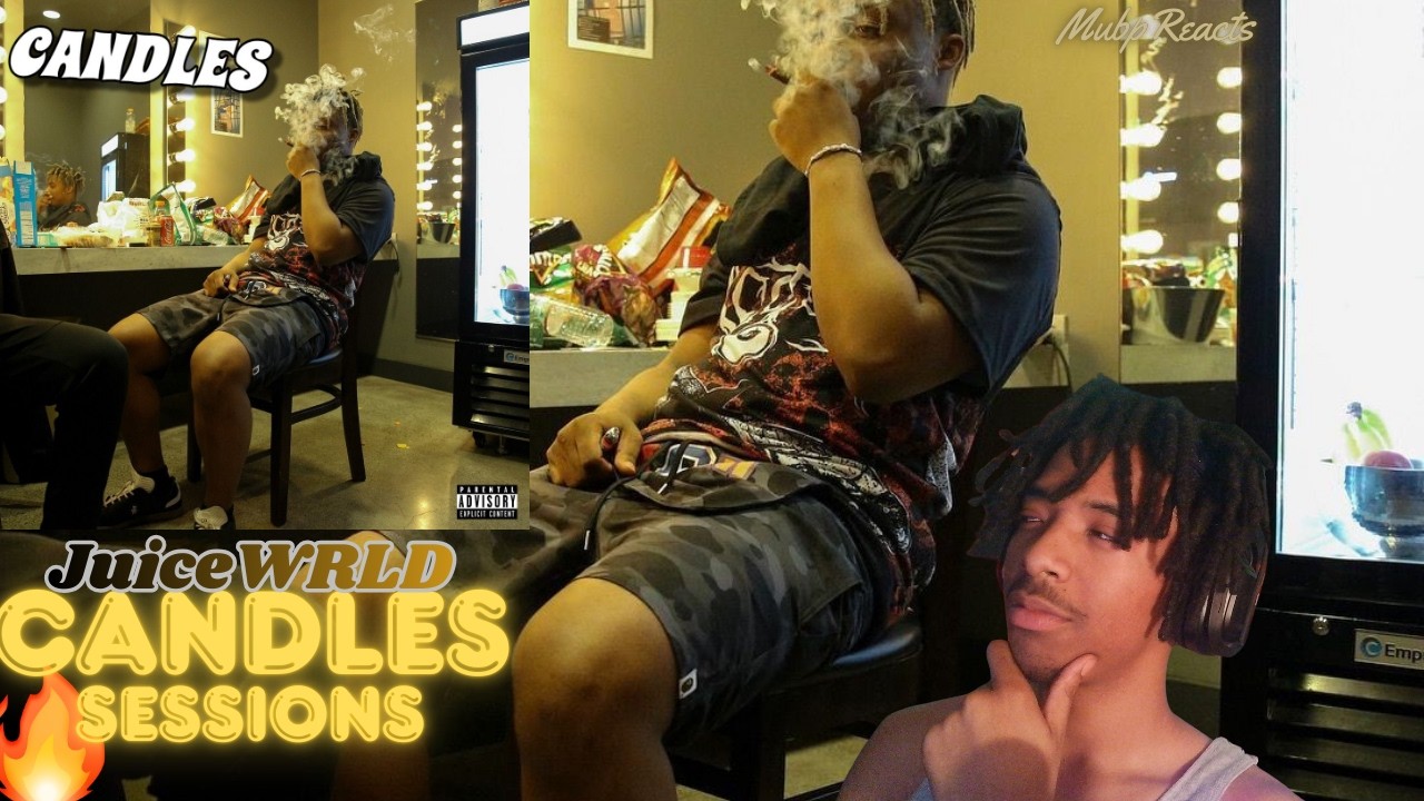 THIS FLOW IS TIMELESS!! JuiceWRLD Candles (Session Edit) REACTION!