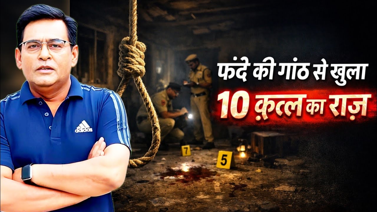 फंदे की गांठ से खुला 10 क़त्ल का राज़, पूरी कहानी शम्स की ज़ुबानी |