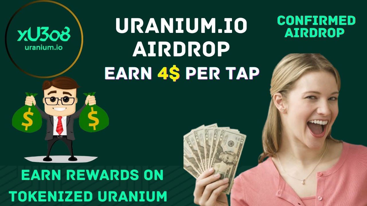 💰 Uranium.io Airdrop EXPLAINED How to Earn xU3O8 Tokens  $4 Each!  Tezos-Backed! | Uranium Airdrop