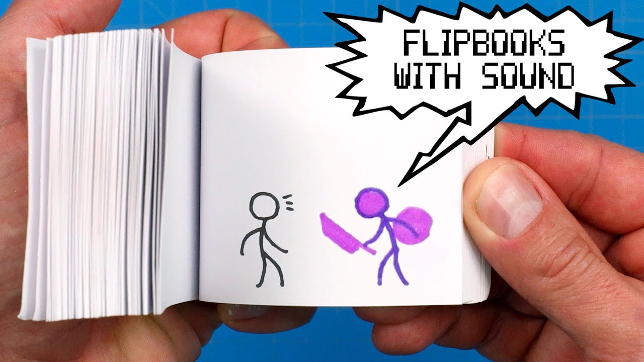 Flipbooks with SOUND FX // Awesome Battle 1-10
