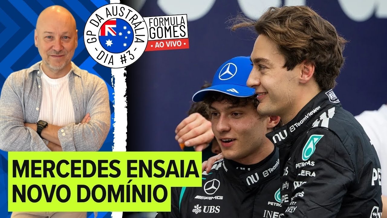 FOI BOM? PARA A MERCEDES, SIM (F-GOMES, GP DA AUSTRÁLIA, DIA #3)