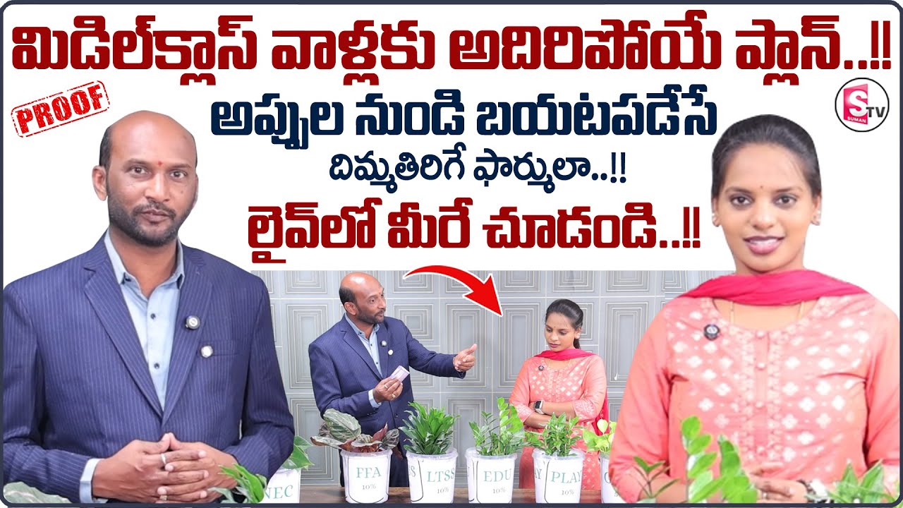 Mahesh :Financial Planning How to Become Rich With Any Salary | How to Clear Debts |SumanTV Shirisha