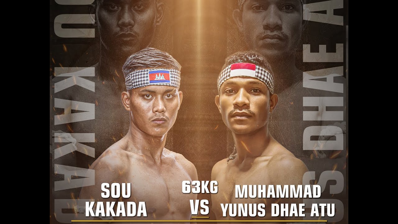NeakLengKun Fight in 63kg Indonesia Vs Cambodia, Kun Bokator Traditional Fight