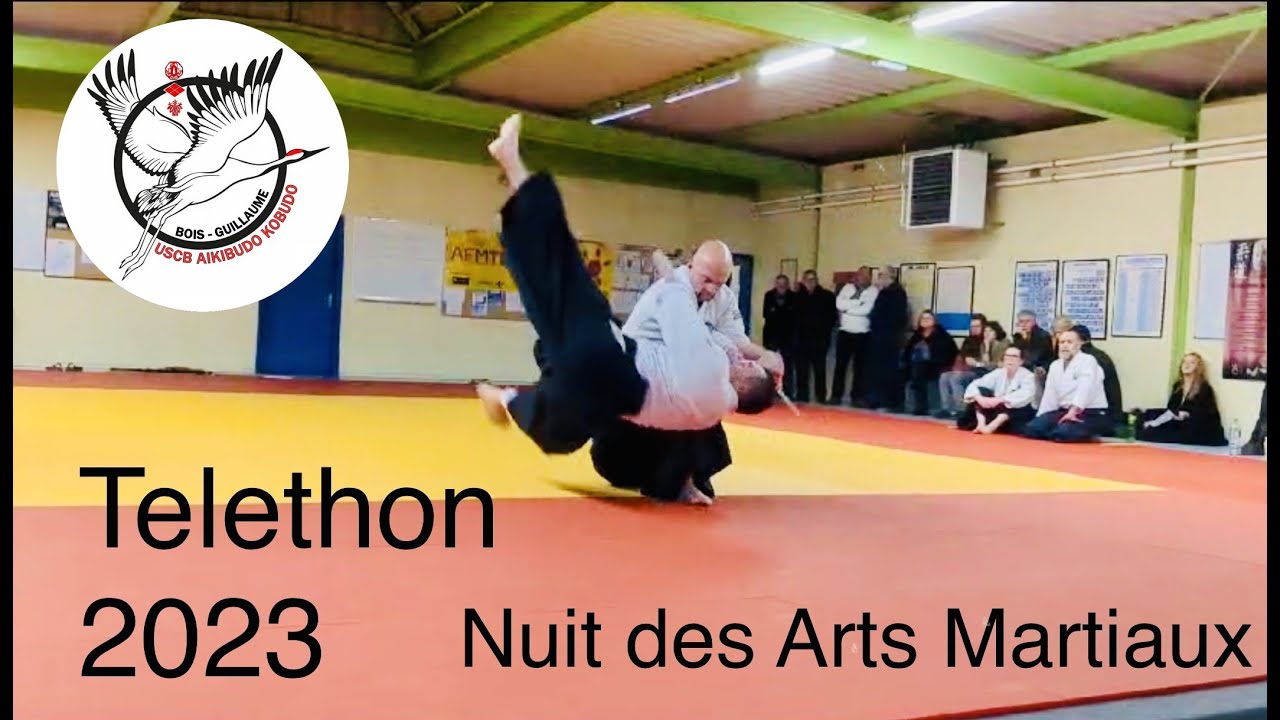 D&eacute;mo USCB Aikibudo-Katori t&eacute;l&eacute;thon 2023