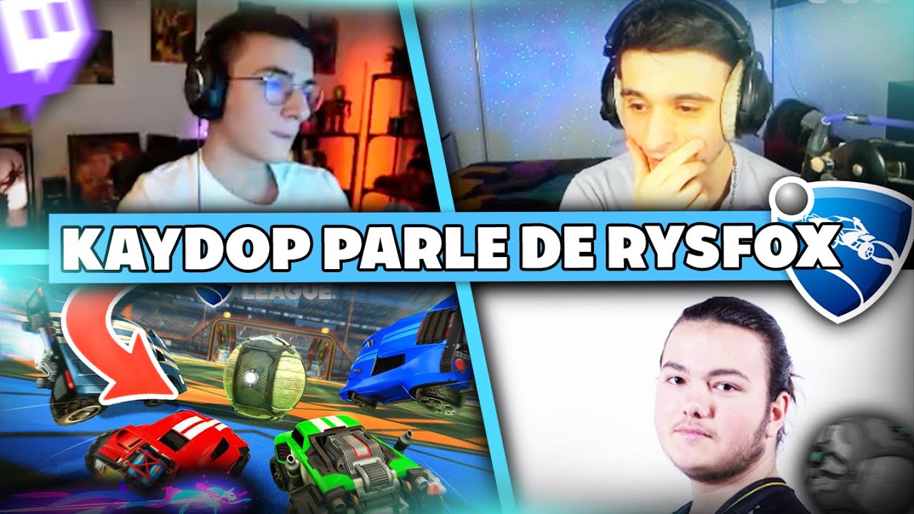 KAYDOP DIT LES TERMES SUR RYSFOX - Best of Rocket League FR #385 Réactions