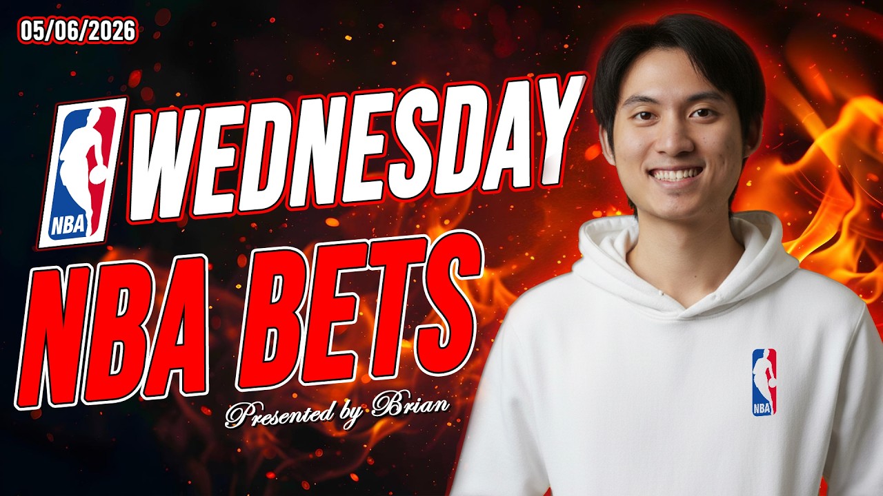 (5-0 SWEEP!🧹) NBA PICKS TODAY | WEDNESDAY | 05/06/26 | FREE NBA Best Bets, Player Props, Predictions