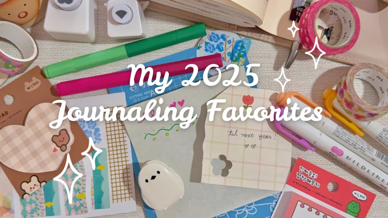 2025 Stationery Favorites 🎀✨ Cute, Cozy & Functional