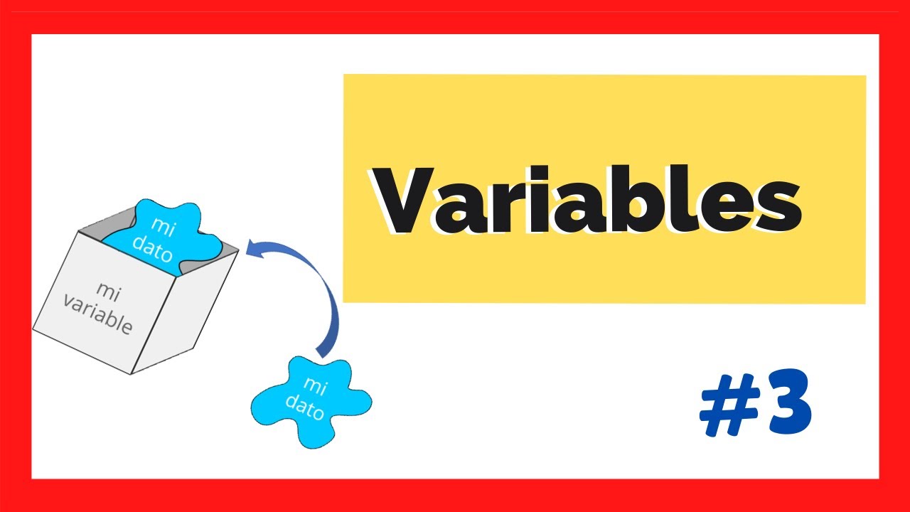 VARIABLES 📝Lectura y Escritura | Introducci&oacute;n a los ALGORITMOS y la PROGRAMACI&Oacute;N | #5