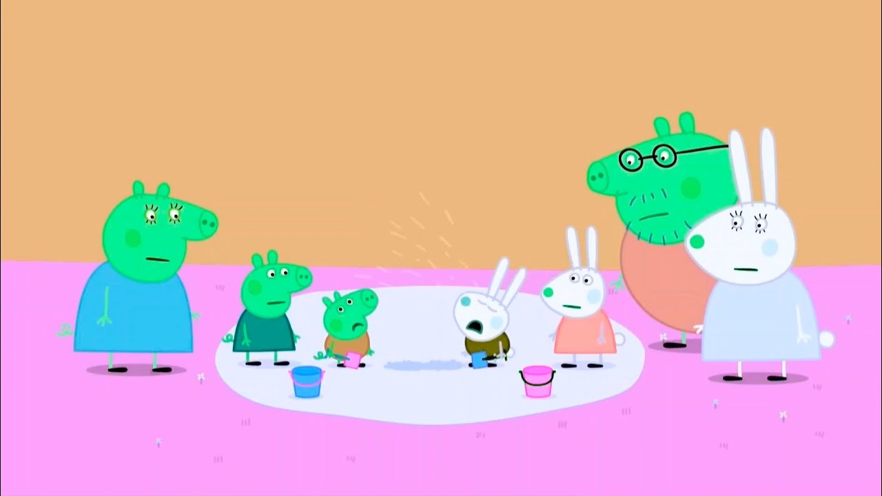 George And Richard Are Fighting! -Peppa Pig (Sponsored By Klasky Csupo Effects)