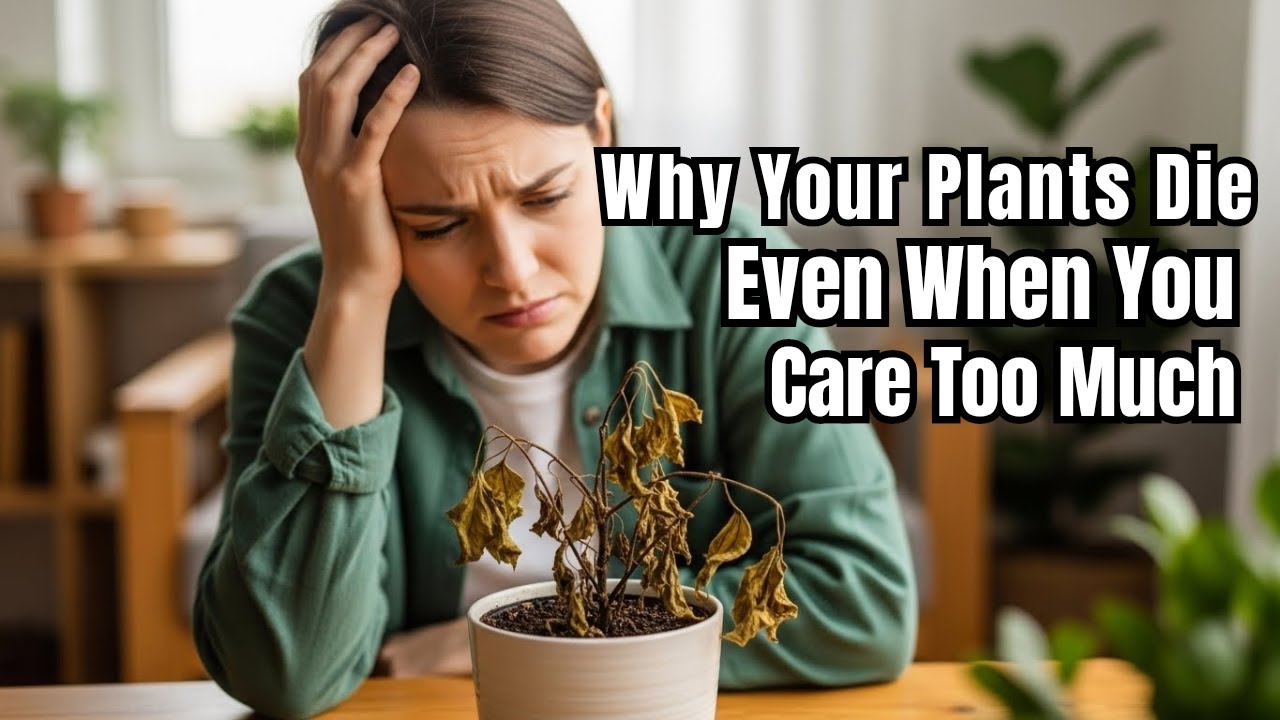 Why You Plant Die Even When You Care Too Much