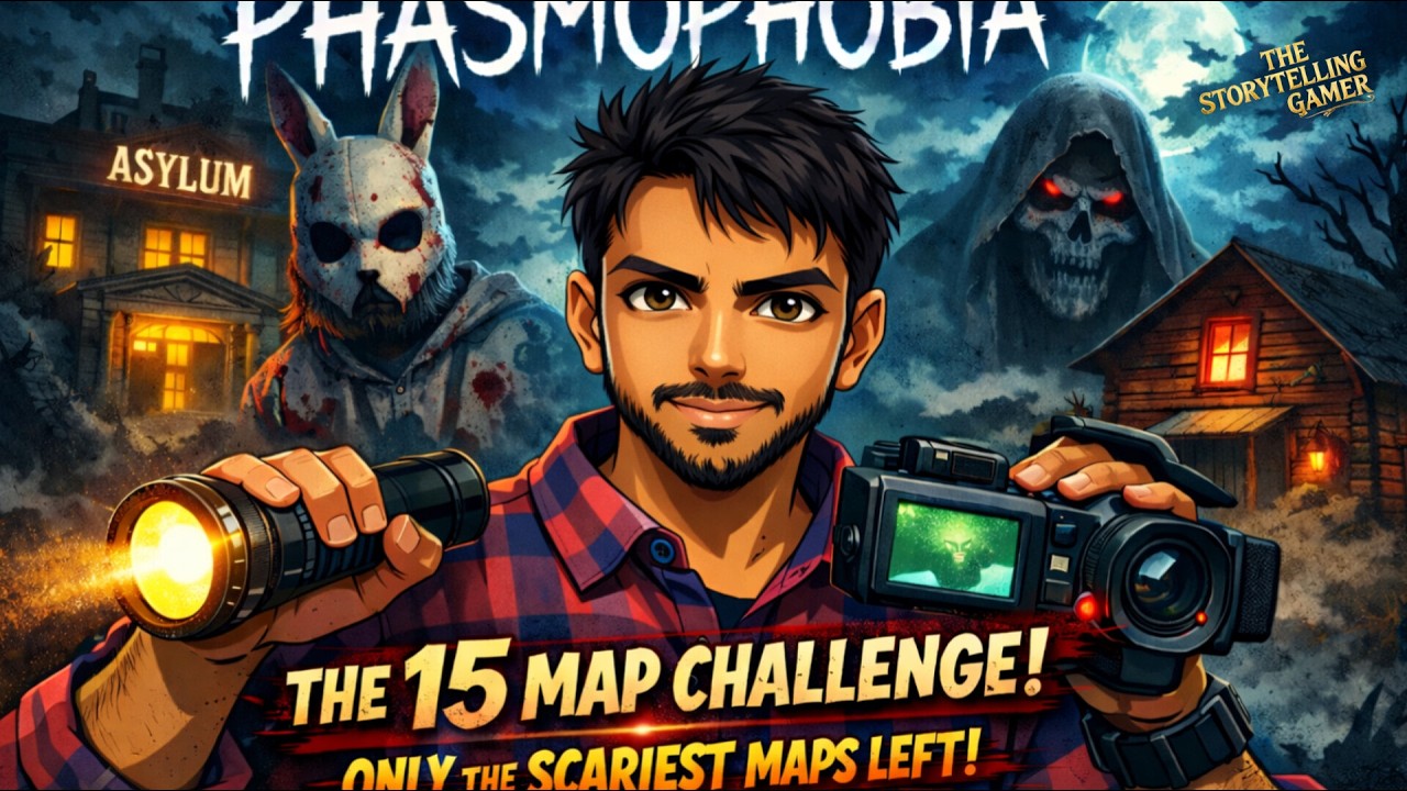 Only the Most-Scary Maps Remain | 15 Map Challenge - Phasmophobia!