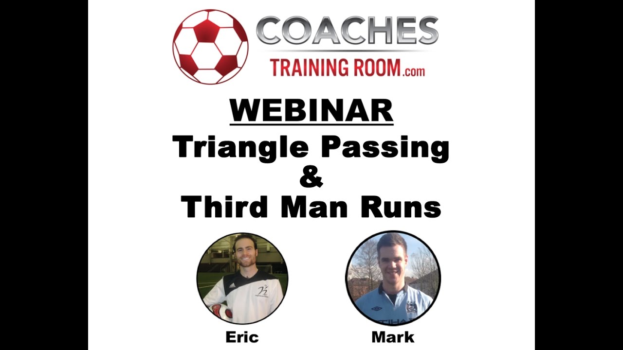 Triangle Passing, Third Man Runs & Movement Off The Ball Coaches Training Room Passing Webinar