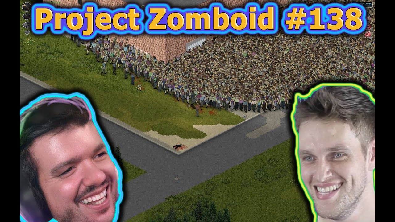 Gaules, Liminha, Bt0, gargulaex e llauqSTV JOGANDO Project Zomboid #138
