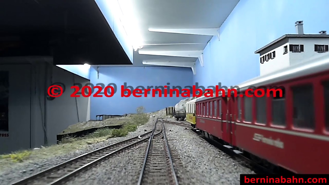 Berninabahn 1:87 Anlagenrundfahrt