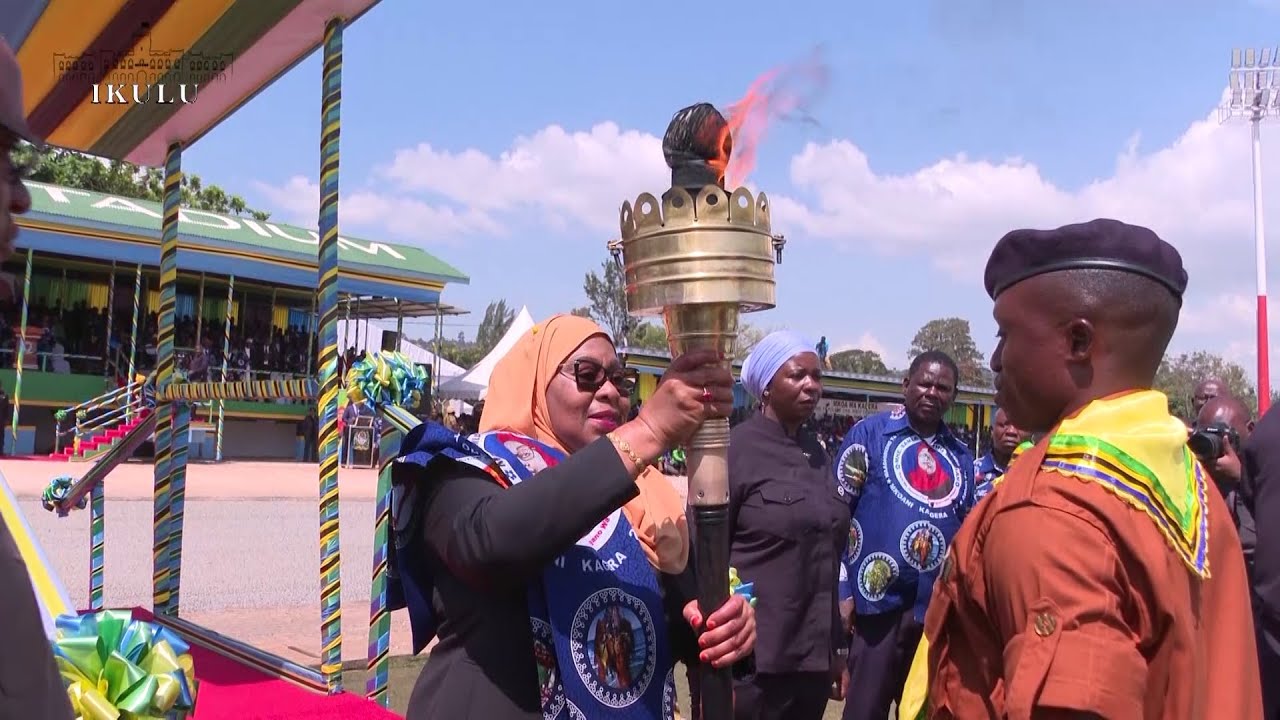 Utapenda alichokifanya Rais Samia akikabidhiwa Mwenge wa Uhuru Mkoani Kagera