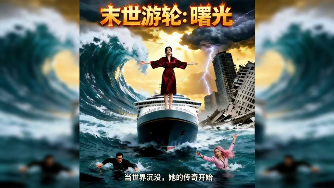 【AI末日回憶錄】《末世遊輪：曙光》末世前高溫反常眾人抱怨，女子憑重生記憶賣房換錢，升級船只系統，孤身築洪水求生凈土 #AI末日回憶錄 #AI #末日 #喪屍 #重生