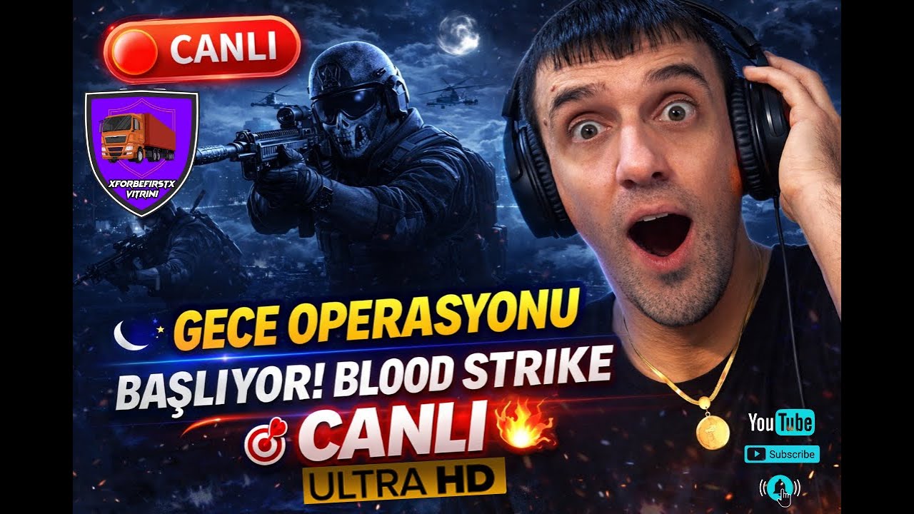 😈🌙 🌌🔴 GECE OPERASYONU BAŞLIYOR! BLOOD STRIKE CANLI 🎯💣🔥🔴