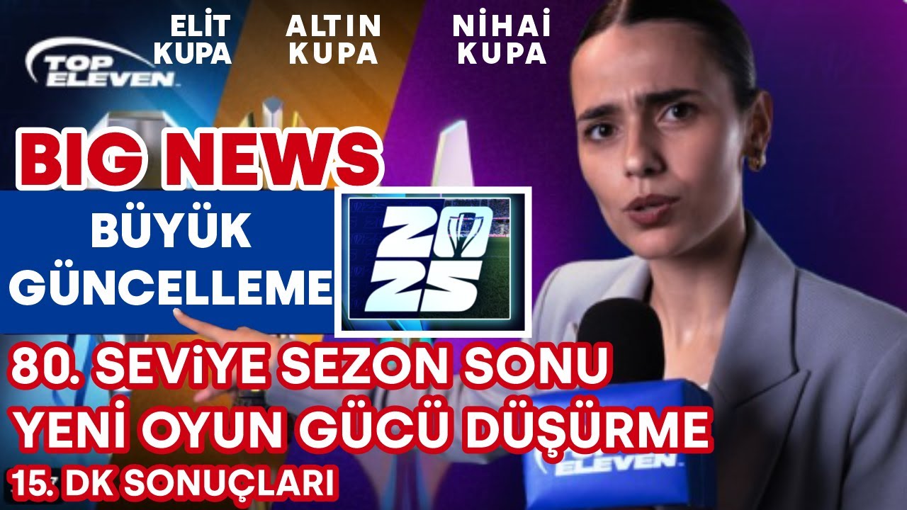 Top Eleven 2025 New Major Update Evaluation | Видео о завершении сезона 80-го уровня @topeleven