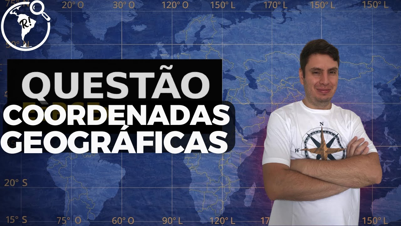 Questão difícil de coordenadas geográficas l EsPCEx comentada