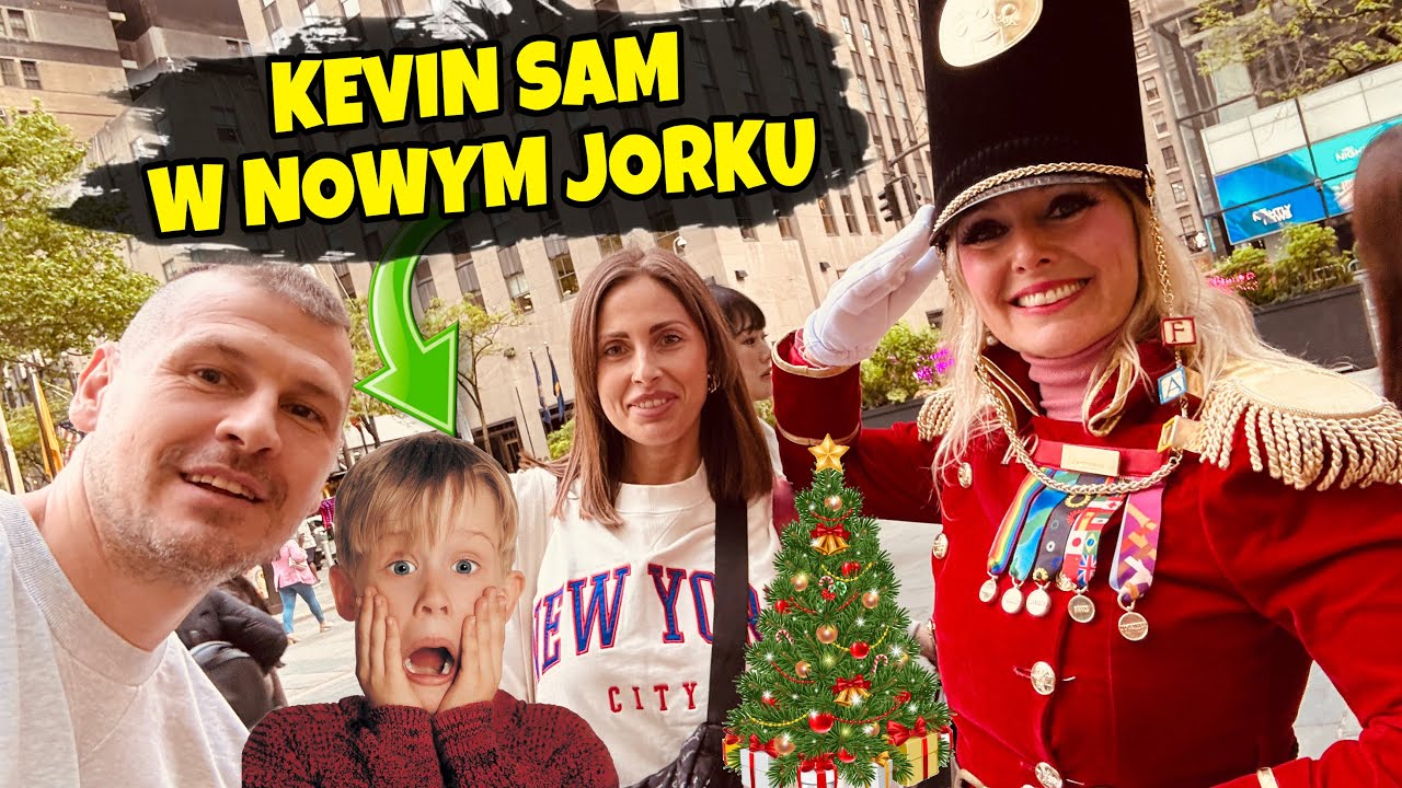 Sklep Duncana z KEVIN SAM W NOWYM YORKU - ROCKEFELLER CENTER, CHOINKA latem, FAO Schwarz z zabawkami