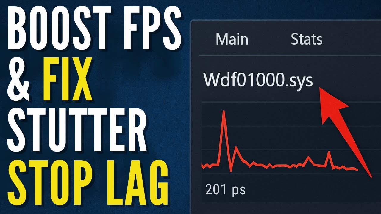 Увеличьте FPS и устраните зависания — устраните скачки задержки Wdf01000.sys в Windows 11/10