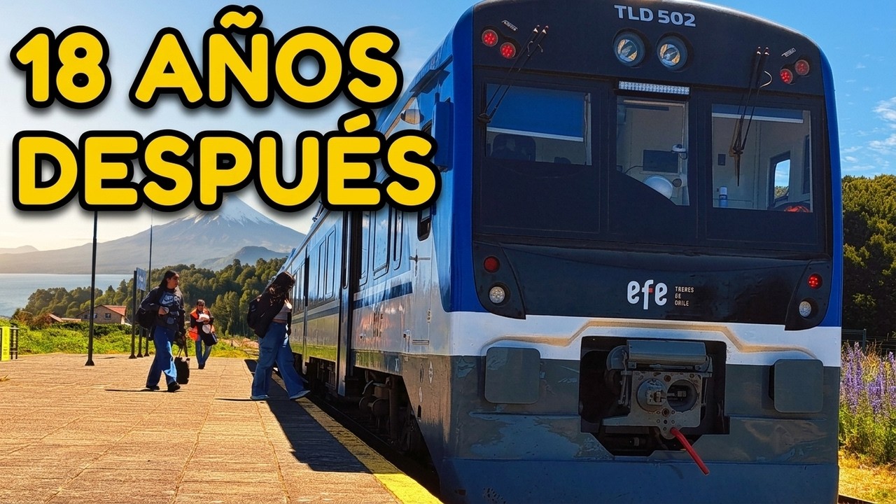El Tren Llanquihue regresó y esto es lo que encontramos ?
