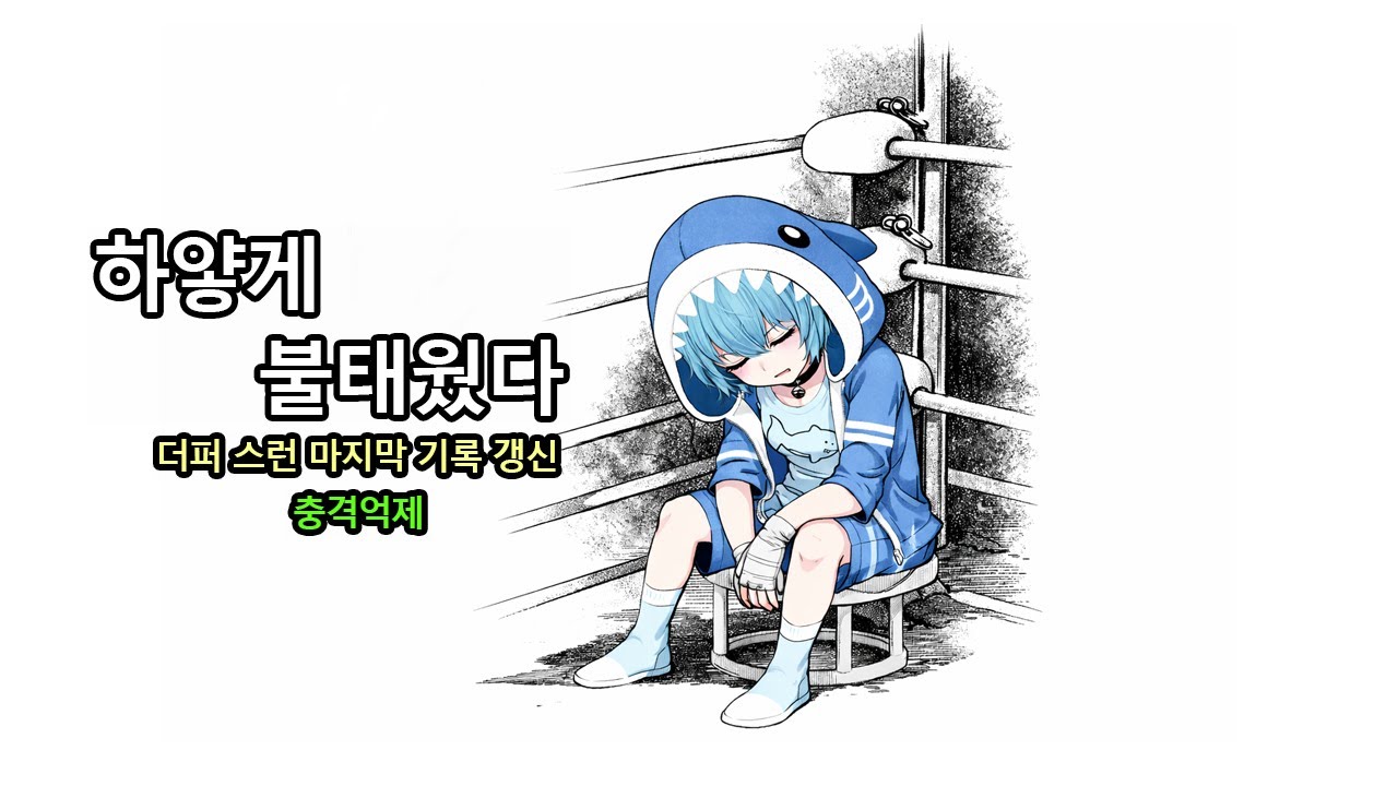 1755 충단 충격 억제 인파 더퍼 카제 스런 마지막 기록 22분30초