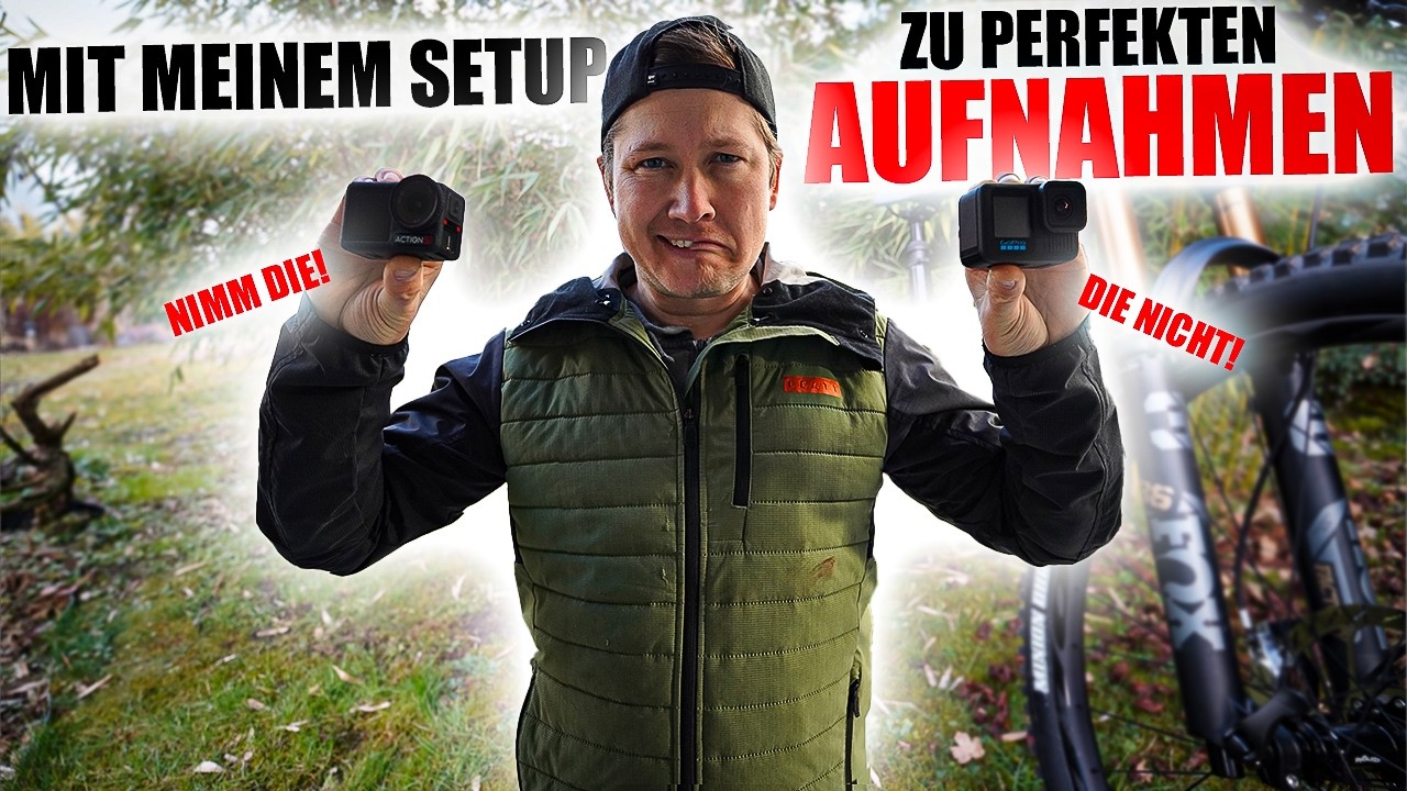 Mein Erfolgs-Setup für E BIKE Videos auf YouTube - DJI Osmo Action oder GoPro 13?