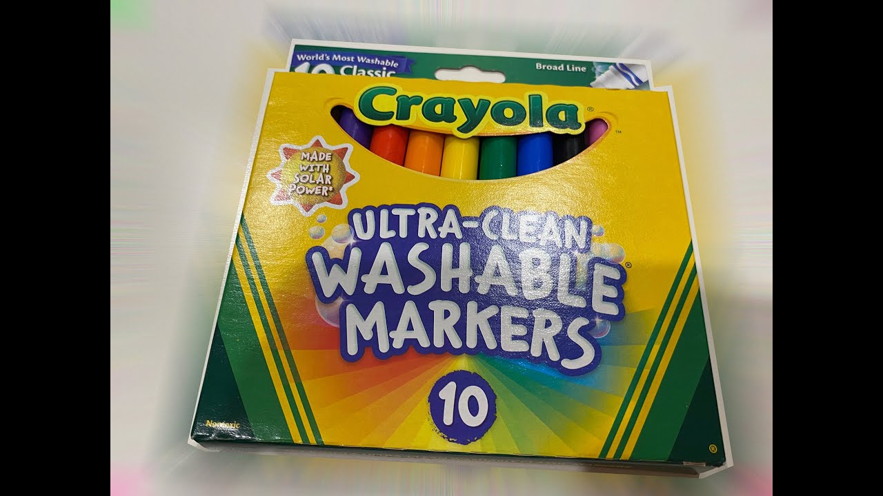 Crayola Ultra-Clean Washable Markers (10)