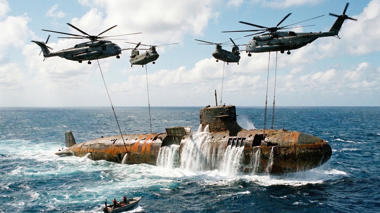 Restoring a 60-Year-Old Nuclear Sub into a Modern Autonomous Predator Nuclear Submarine Salvage