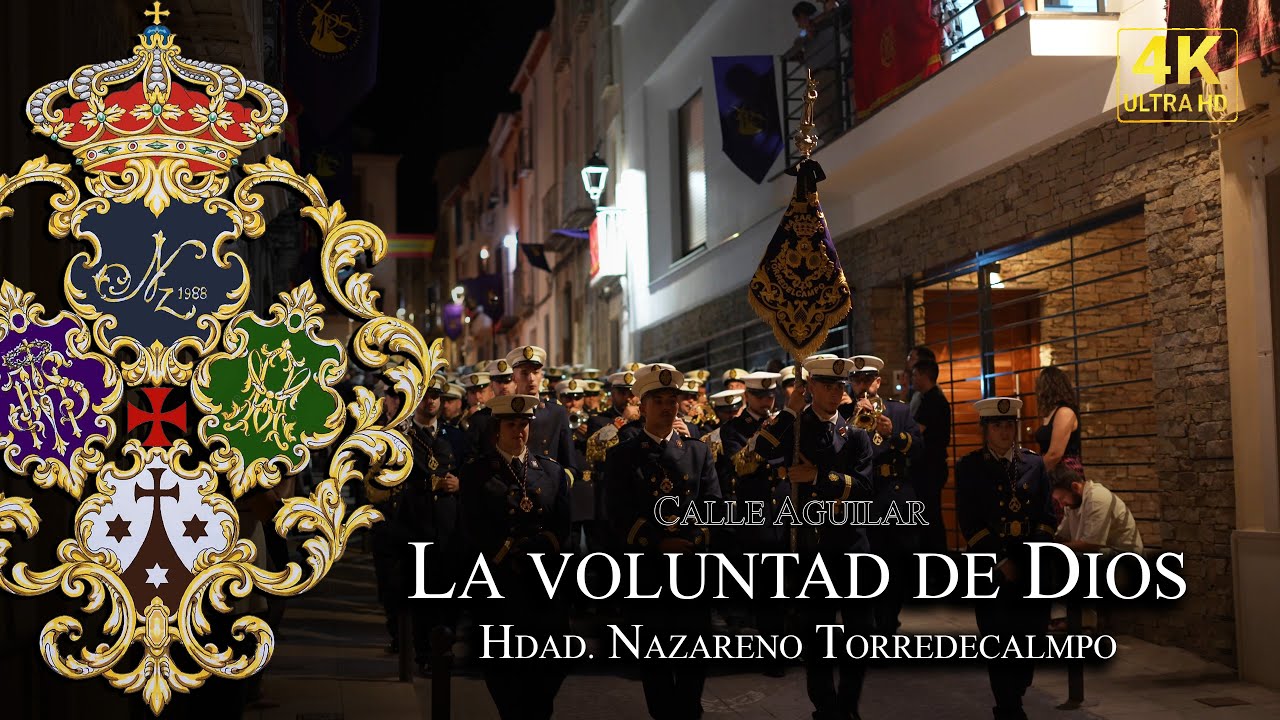 [4K] La voluntad de Dios | Nazareno en Calle Aguilar | Salida Extraordinaria 2025