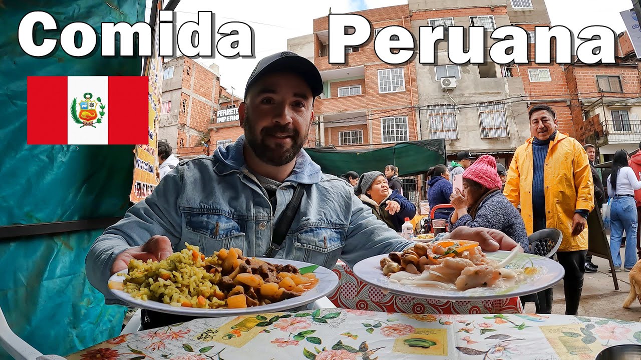 COMIDA PERUANA en el BAJO FLORES 🇵🇪