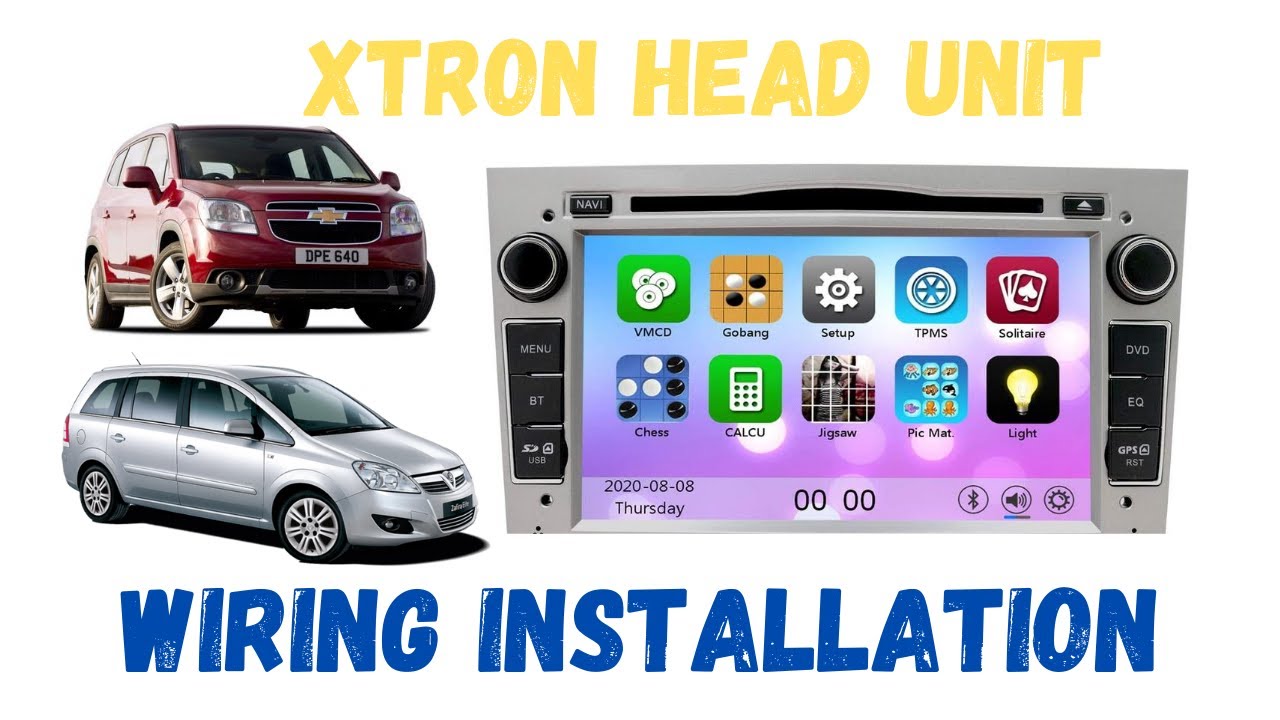 CAR radio Xtrons  head unit installation