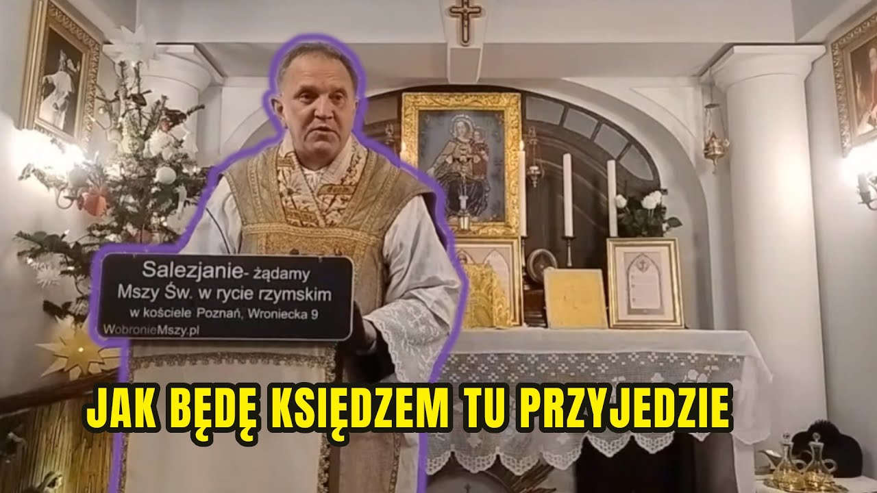 Michał Woźnicki Dla Pana Sławomira podczas pielgrzymki jestem PANEM! Już nie jestem księdzem 1.01.26