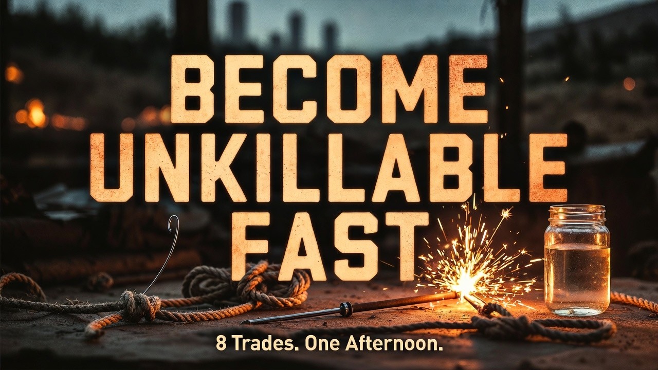 8 Survival Trades You Can Learn in a Day That Make You Untouchable When Society Collapses