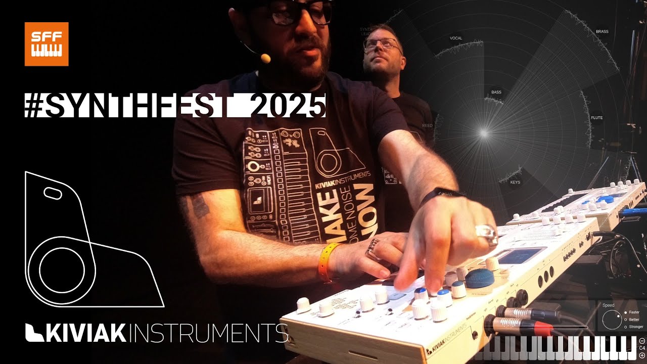 Kiviak Instruments Keynote WoFi /mywo.fi / Sample Generator @SynthFest France  2025: