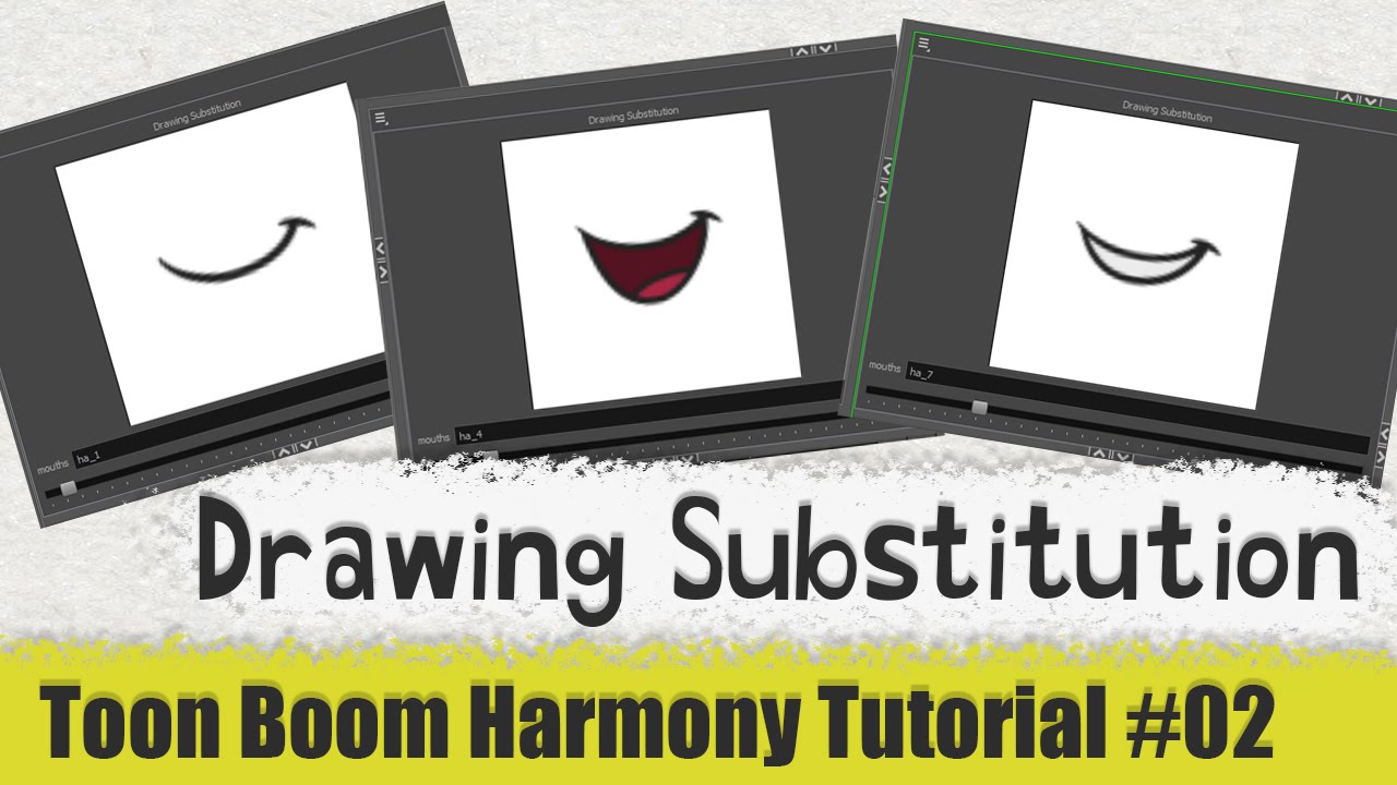 Toon Boom Harmony Tutorial #02 - Drawing Substitutions