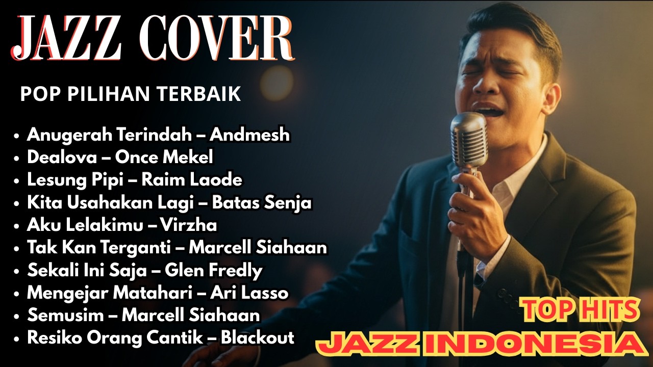 Jazz Cover Lagu Indonesia Terbaik 🎷 Pop & Soul Nostalgia Penuh Rasa