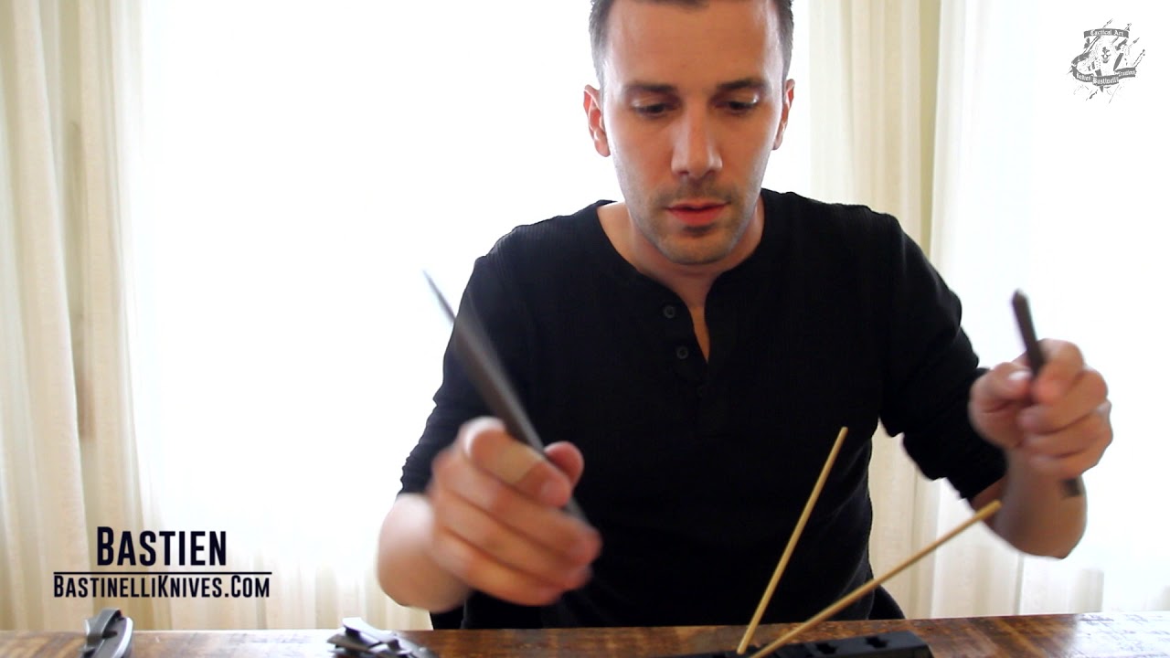 Knife Sharpening with Bastinelli Knives