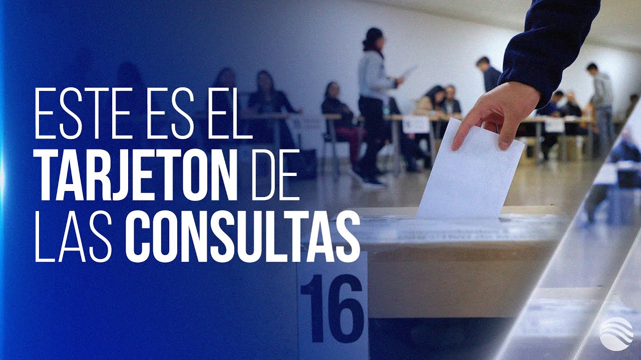 Solo habr&aacute; un tarjet&oacute;n para las consultas del ocho de marzo en Colombia