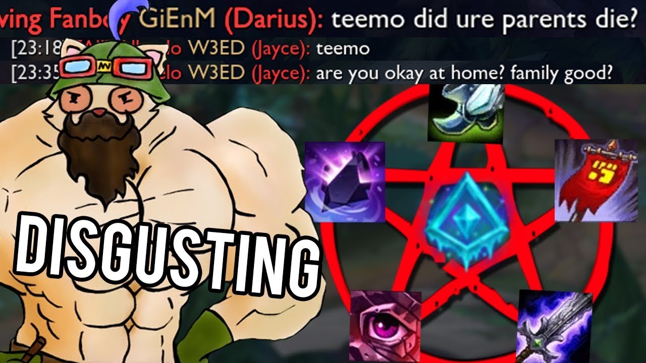 2 ZZ'ROTS AT ONCE THE MOST ANNOYING TEEMO BUILD OF ALL TIME - SEASON 8 FULL TANK TEEMO
